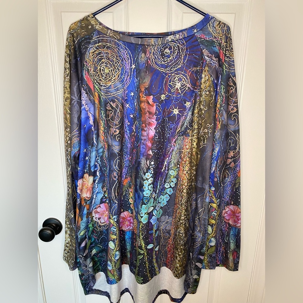 MISSLOOK Women’s XL Long Sleeved Tunic Style Top